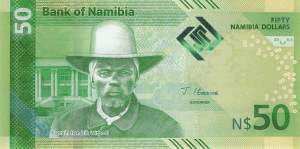 Namibia p22a 50 Dollar 2025